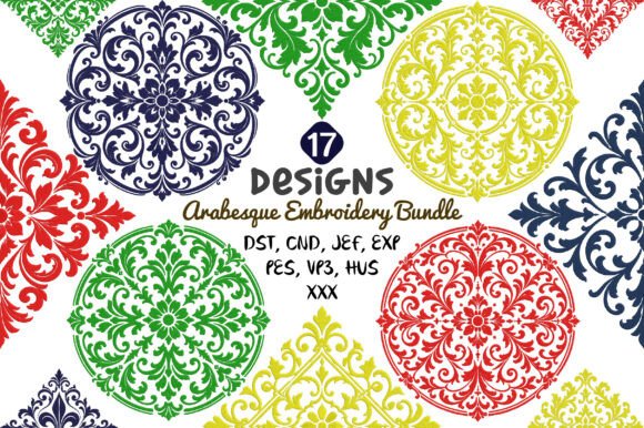 Arabesque Embroidery Bundle Review for Seasonal Sellers