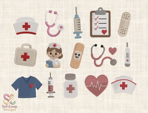 Celebrate Healthcare Heroes with Nurse Embroidery Design Bundle