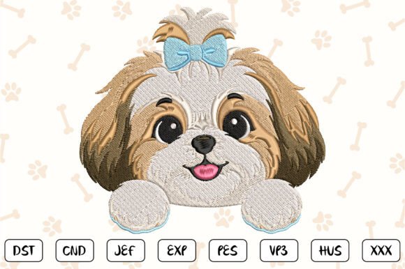 Cute Shih Tzu Embroidery Design: A Designer’s Real-World Review