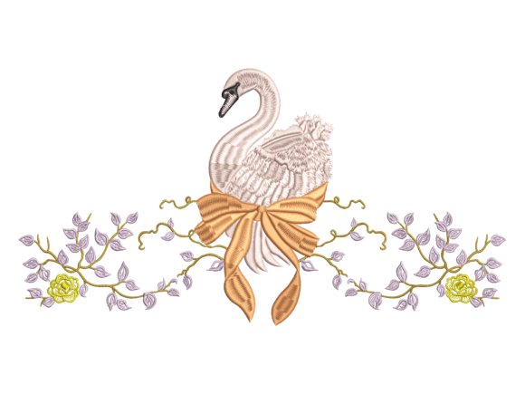 Floral Bow Swan Embroidery: A Designer’s Real-World Review
