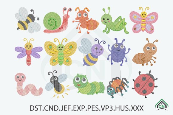 Mini Insects Embroidery File Review for Real Embroidery Projects