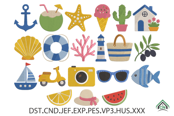 Summer Mini Embroidery Design Bundle Review for Business Use